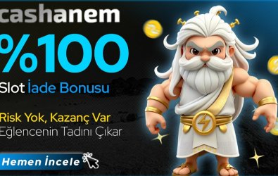 Cashanem // %100 Slot İade Bonusu Kuralları