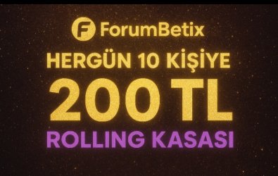Hergün 10 Kişiye 200 TL Rolling Kasası