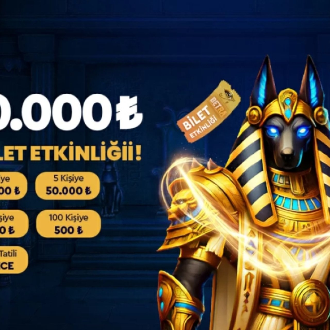 Betra 1.000.000 TL Ödüllü Bilet Etkinliği